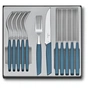 Набір столових приборів Victorinox Swiss Modern Table Set 12 шт Steak Blue (6.9096.12W2.12) - зменшене зображення 1