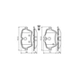 Гальмівні колодки Bosch 0 986 494 168 - зменшене зображення 3
