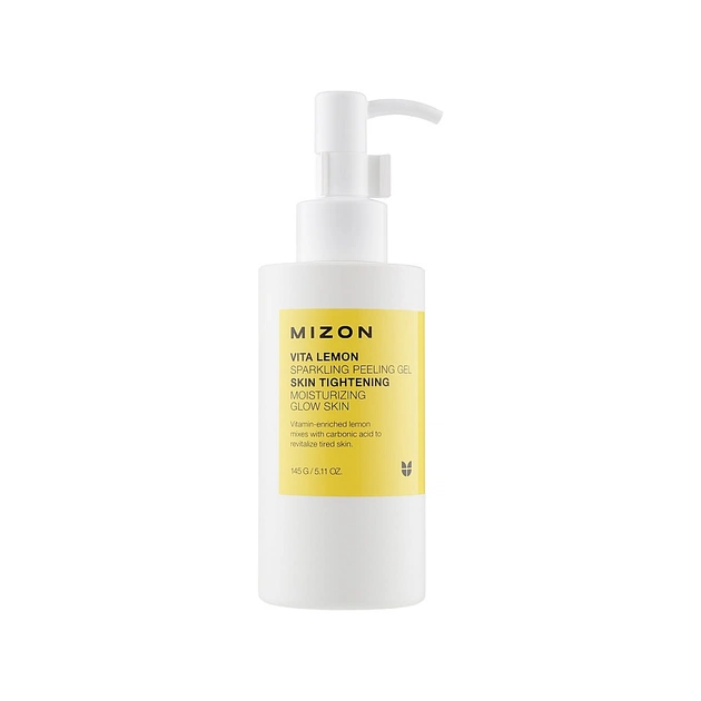 Гель для вмивання Mizon Vita Lemon Sparkling Peeling Gel 145 г (8809663752415) - picture 1