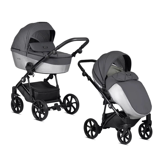 Коляска TUTIS 2 в 1 Viva Luxury Moonstone (1202059) - изображение 1