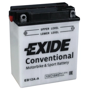 Акумулятор автомобільний EXIDE CONVENTIONAL 12Ah (+/-) (165EN) (EB12A-A) зображення 1