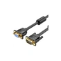 Кабель мультимедийный VGA M to VGA F 5.0m black Vention (DAGBJ) - уменьшенное изображение 1