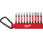 Набор бит Milwaukee SHOCKWAVE carabiner 2 (10 шт) 4xPH2, 4xPZ2, 1xTX20, 1xTX25 (4932492939) - уменьшенное изображение 1