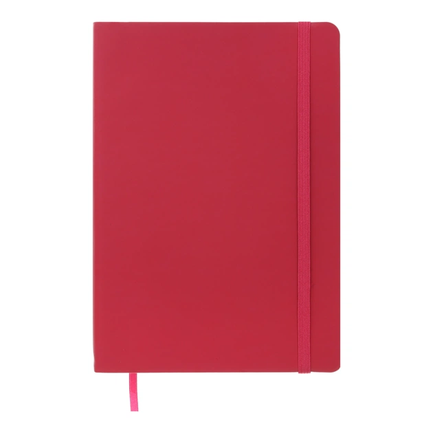 Книга записна Buromax TOUCH ME А5 96 аркушів лінія, малиновий (BM.295202-29) - зображення 1