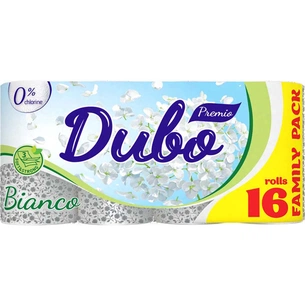 Туалетний папір Диво Premio Bianco 3 шари 16 рулонів (4820003837641) зображення 1
