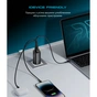 Зарядний пристрій Armorstandart 2xUSB-C + 1xUSB 67W GaN black (ARM88384) - зменшене зображення 11
