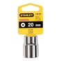 Торцева головка Stanley 1/2" х 20мм, з дванадцятигранним профілем, метрична (4-88-792) - зменшене зображення 1