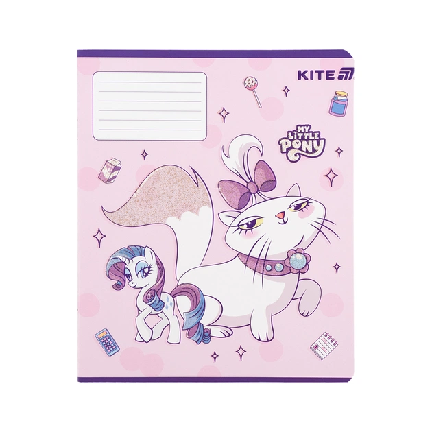 Зошит Kite My Little Pony, 12 аркушів, клітинка (LP25-232) - picture 6