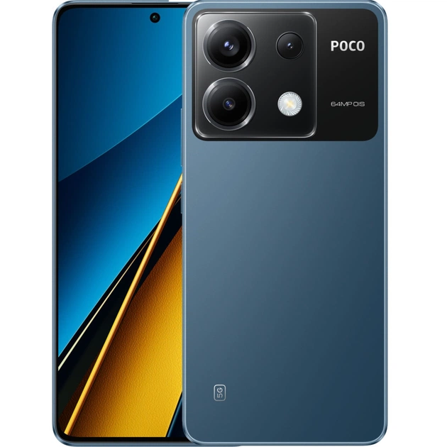 Мобільний телефон Xiaomi Poco X6 5G 12/512GB Blue (1020835) - изображение 1