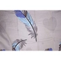 Постільна білизна MirSon Сатин 22-1310 Peacock feathers 110 х 140 (2200004342337) - зменшене зображення 6