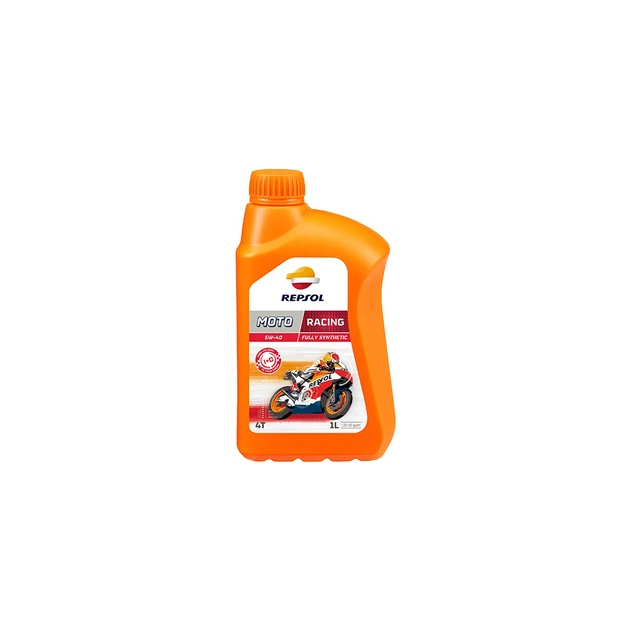 Моторна олива REPSOL MOTO RACING 4T 5W-40 CP-1 1л (RP160L51) - зображення 1