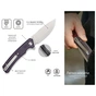 Ніж Civivi Merit, Violet Micarta, Satin (C24012-3) - зменшене зображення 10