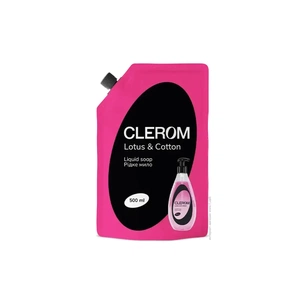 Рідке мило Clerom Lotus and Cotton Дой-пак 500 мл (4820287020203) зображення 1