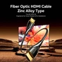 Кабель мультимедійний HDMI M to HDMI M 25.0m 4K fiber optic black Vention (ALSBS) - уменьшенное изображение 2