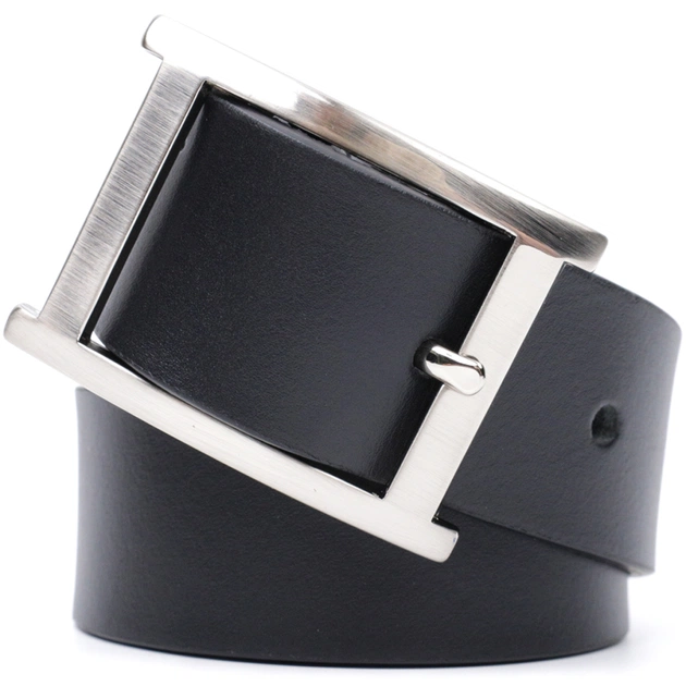 Ремінь Grande Pelle Брючний з натуральної шкіри Чорний (11689) - зображення 7