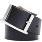 Ремінь Grande Pelle Брючний з натуральної шкіри Чорний (11689) - зменшене зображення 7