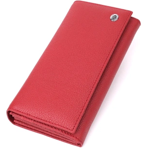 Гаманець ST Leather З натуральної шкіри Червоний (23096) зображення 1