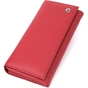 Гаманець ST Leather З натуральної шкіри Червоний (23096) - зменшене зображення 1