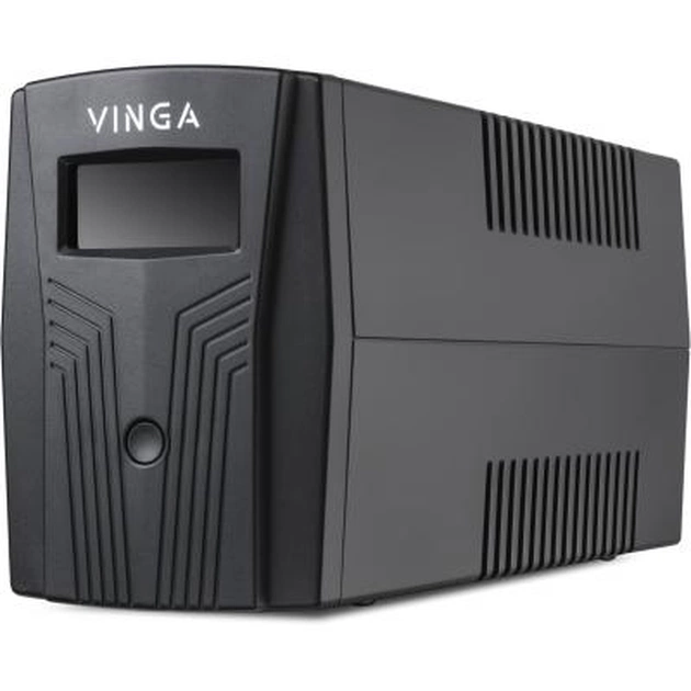 Источник бесперебойного питания Vinga LCD 1200VA plastic case (VPC-1200P) - изображение 7