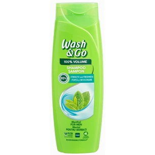 Шампунь Wash&Go З ментолом для всіх типів волосся 360 мл (8008970056821) зображення 1