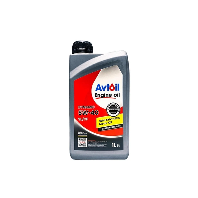 Моторное масло AVTOIL Engine oil DYNAMIC 5W40 1л (AV196704) - изображение 1