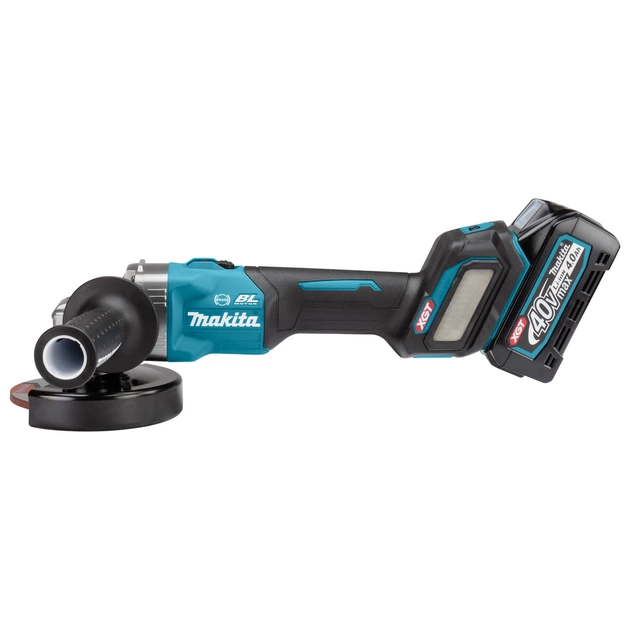 Шліфувальна машина Makita GA023GM201 XGT 40 V Max, 125мм, BL4040x2, DC40RA (GA023GM201) - изображение 1