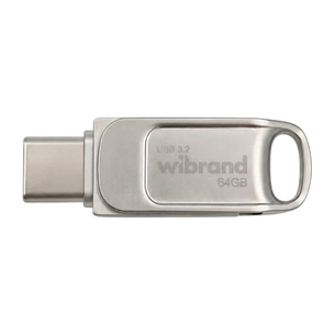 USB флеш накопитель Wibrand 64GB Bee Silver USB 3.2/Type-C (WI3.2TC/BE64TC039S) изображение 1