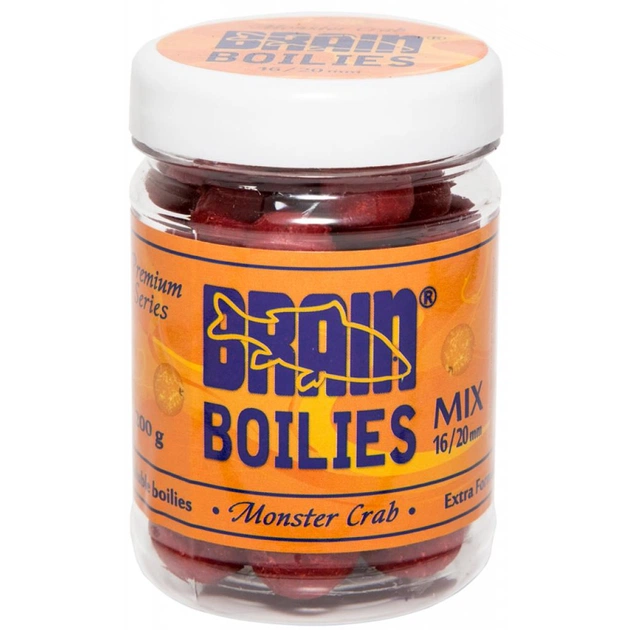 Бойл Brain fishing Monster Crab (краб) Soluble 200 gr, mix 16-20 mm (1858.00.42) - зображення 1