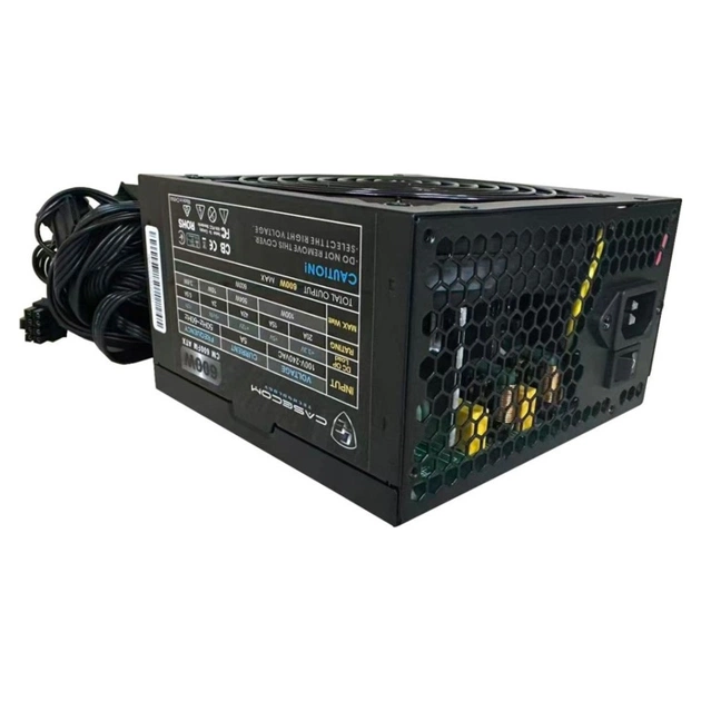 Блок живлення Casecom 600W (CM 600FM ATX) - зображення 1
