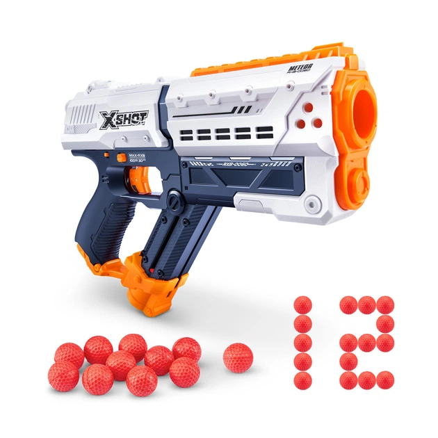Іграшкова зброя Zuru X-Shot Швидкострільний бластер EXCEL NEW CHAOS Meteor (12 кульок) (36282R) - зображення 1