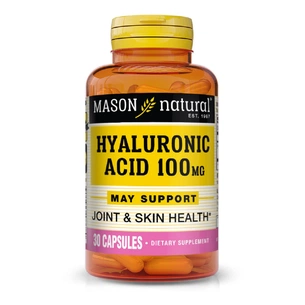 Вітамін Mason Natural Гіалуронова кислота 100мг, Hyaluronic Acid, 30 капсул (MAV-17778) зображення 1