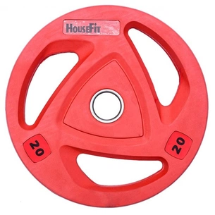 Диск для штанги HouseFit олімпійський 20 кг (OR-102-20) зображення 1