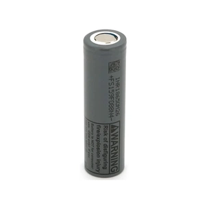 Акумулятор 18650 2500mAh, 10A, 4.2/3.6/2.5V, Grey LG (INR18650M26) зображення 1