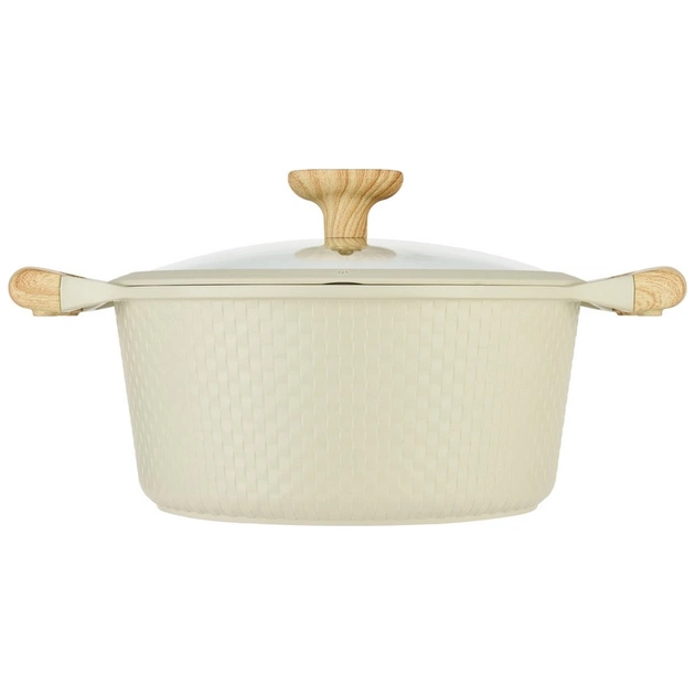 Каструля Resto Ran біла 24 см 4,2 л (93803) - picture 3