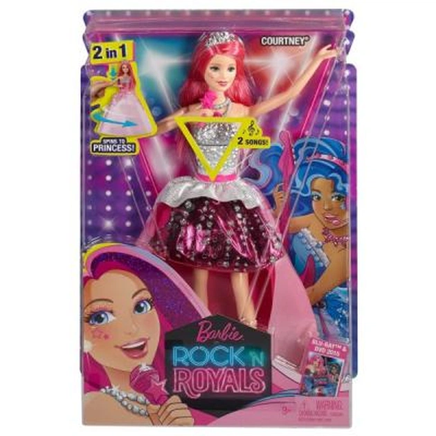 Лялька Barbie Кортні з м/ф Барбі: Рок-принцеса (CMR99) - изображение 1