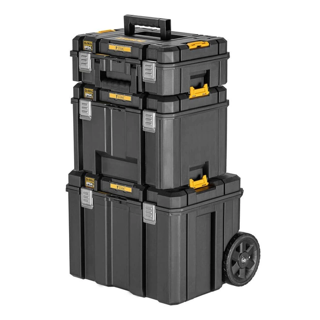 Ящик для інструментів DeWALT комплект TSTAK 2.0 TSTAK IV, TSTAK IV, TSTAK II (DWST83517-1) - зображення 1