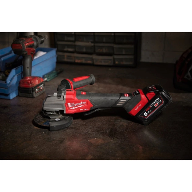 Шліфувальна машина Milwaukee M18 FSAGSVO125X-0X, 125 мм, HD кейс (без АКБ та ЗП) (4933493552) - picture 8