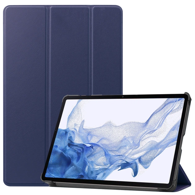Чохол до планшета BeCover Smart Case Samsung Galaxy Tab S10 FE (SM-X520/SM-X526) 10.9" Deep Blue (713274) - зображення 10