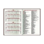Тижневик Economix датований 2024 Spectrum, жовтий А5 (E21850) - зменшене зображення 4