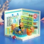 Конструктор JAKI Mini Super Town Capybara Aquarium Shop 305 pieces (FK023) - уменьшенное изображение 3