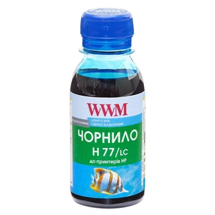 Чорнило WWM HP №177/85 100г Light Cyan (H77/LC-2) зображення 1