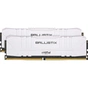 Модуль пам'яті для комп'ютера DDR4 16GB (2x8GB) 3600 MHz Ballistix White Micron (BL2K8G36C16U4W) - уменьшенное изображение 3