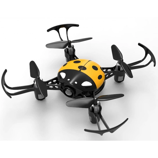 Радіокерована іграшка Syma Квадрокоптер 2,4 Ггц 10,3 cм (X27 Yellow) - изображение 1