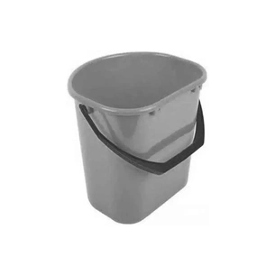 Відро господарське Ламела Пристінне Металік 12 л (лмл 648/металік) picture 1