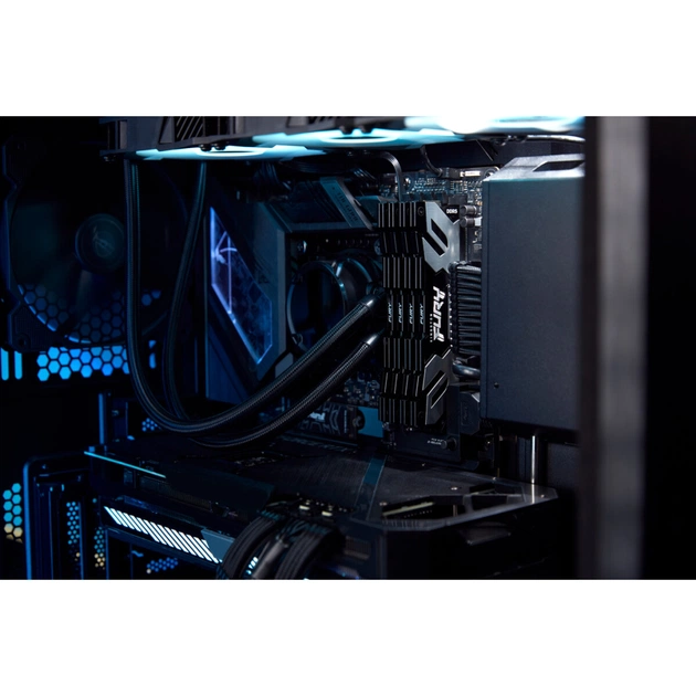 Модуль пам'яті для комп'ютера DDR5 96GB (2x48GB) 6000 MHz Renegade Silver XMP Kingston Fury (ex.HyperX) (KF560C32RSK2-96) - picture 10