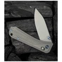 Ніж Weknife Bougie Banter, Stonewash, титан (WE24009-2) - зменшене зображення 12