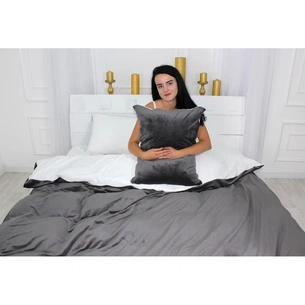 Постільна білизна MirSon Велюр Winter Delicate 28-0092 Papavero King Size (2200004045214) зображення 1