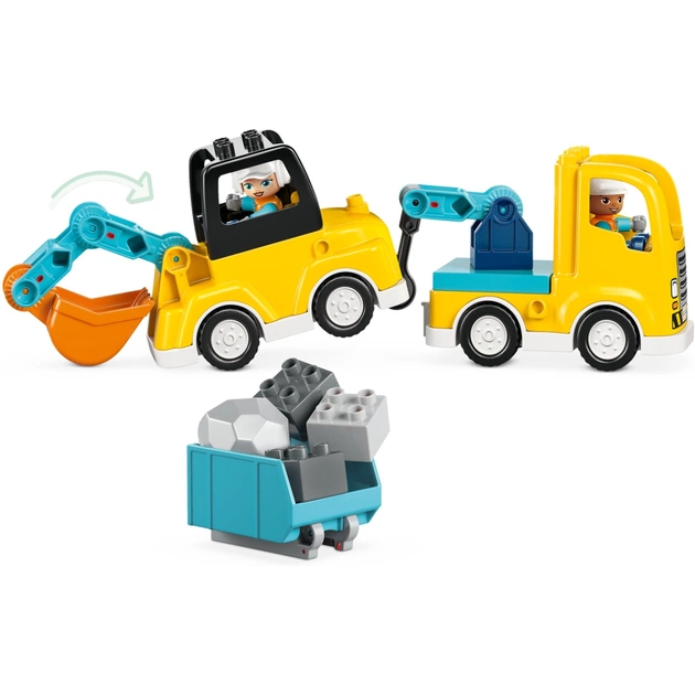 Конструктор LEGO DUPLO Town 3-в-1 Будівельна техніка (10475) - picture 8