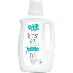 Гель для прання Bio Няня Алое Вера для дитячої білизни 1 л (4823015930713) зображення 1