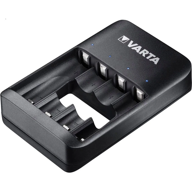 Зарядний пристрій для акумуляторів Varta Value USB Quattro Charger + 4шт. AA 2100 mAh (57652101451) - изображение 4